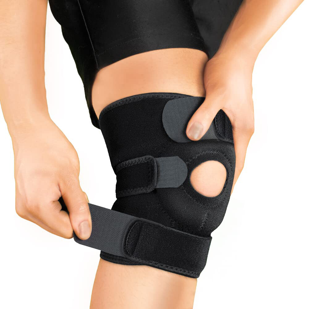 Knee Brace Compression Sleeve Support Patella Stabilizer Sport Joint Arthritis