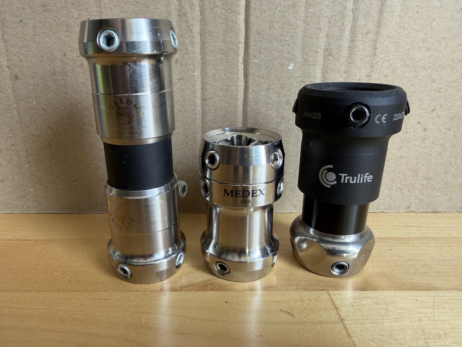 (5) Prosthetic Piece Pylon Components LOT