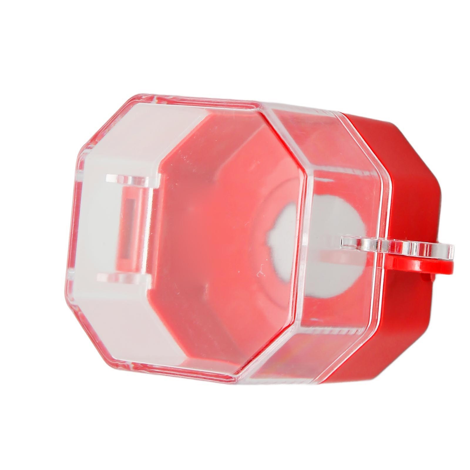 Emergency Stop Button Protective Cover Transparent Push Button Switch Lockout