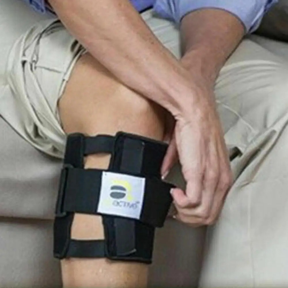 2Pcs Magnetic Pressure Point Knee Brace Relieve Active Leg Sciatica Acupressure
