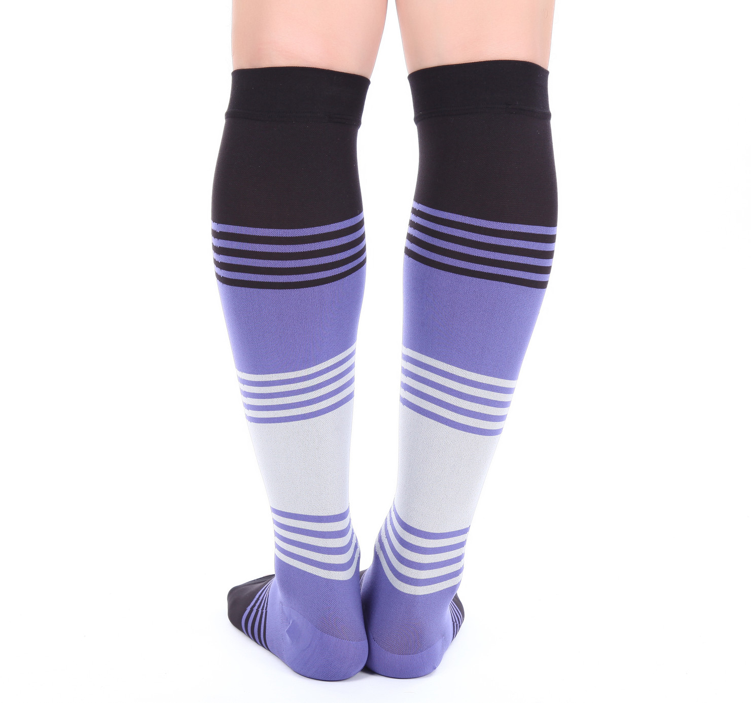 Doc Miller Open Toe Socks Compression Stockings 20-30MMHG Relieve Varicose Pain