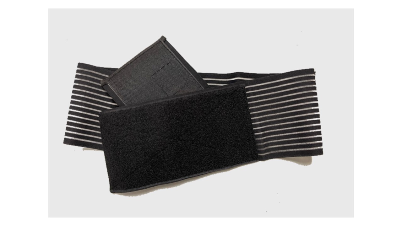 BSOS Replacement Silicone Pad for Umbilical Hernia Belts & Supports Black German