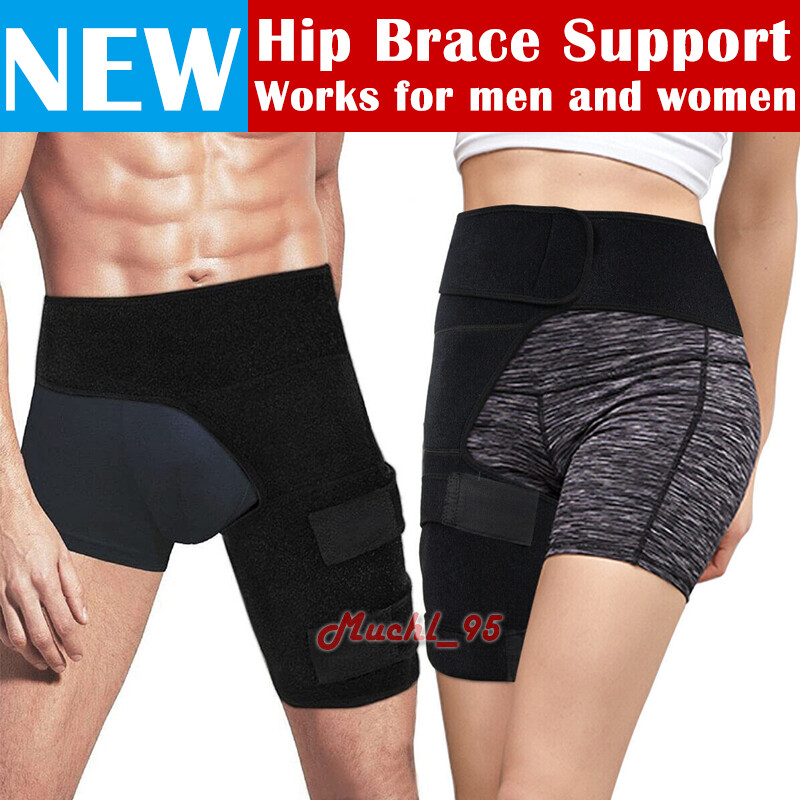 Hip Brace – Compression Groin Support Wrap for Sciatica Pain Relief Thigh Sleeve