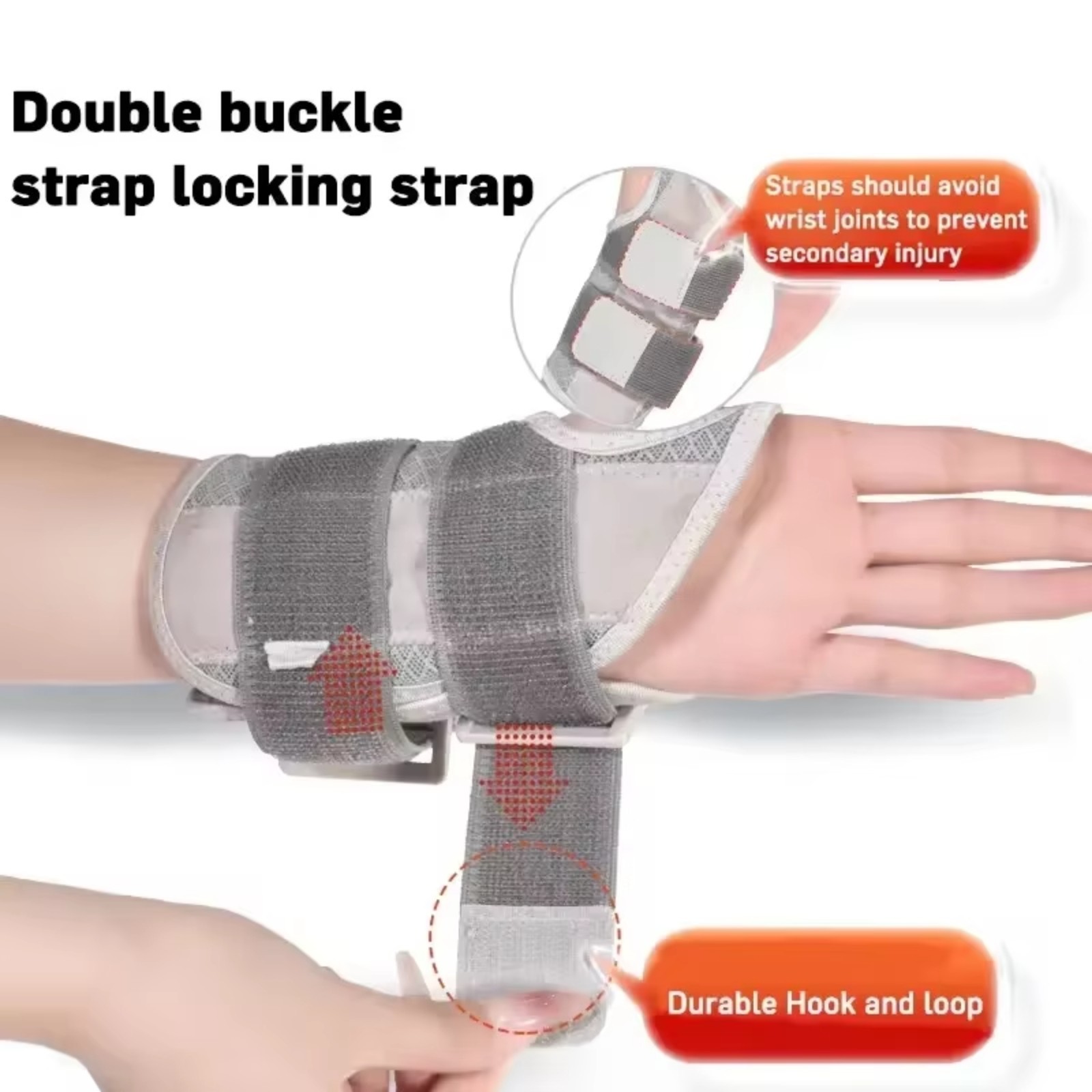 NEW Wrist Brace for Carpal Tunnel – Adjustable Night Support Brace with Splints