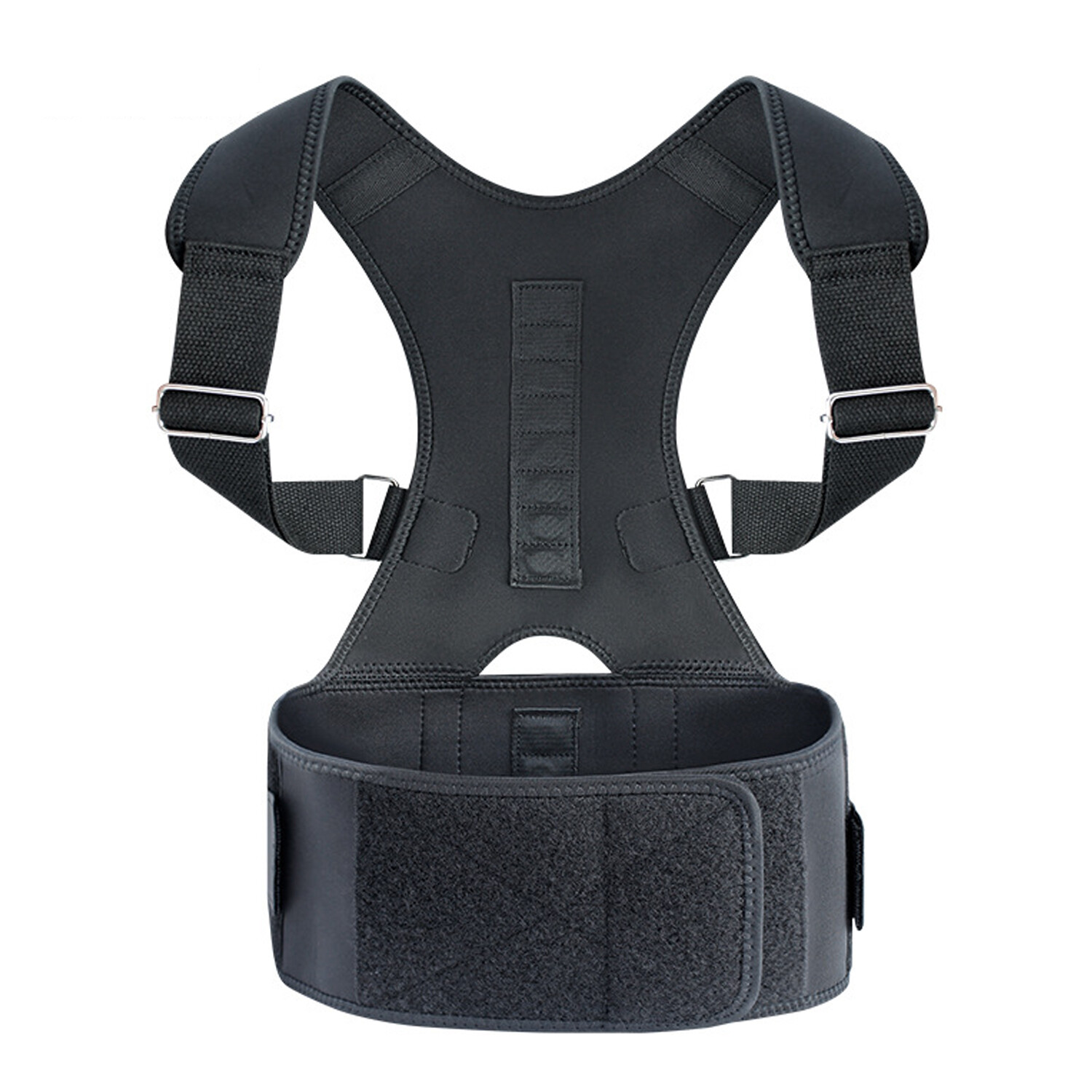 Adjustable Posture Corrector Brace Shoulder Back Support Belt Magnetic Therapy