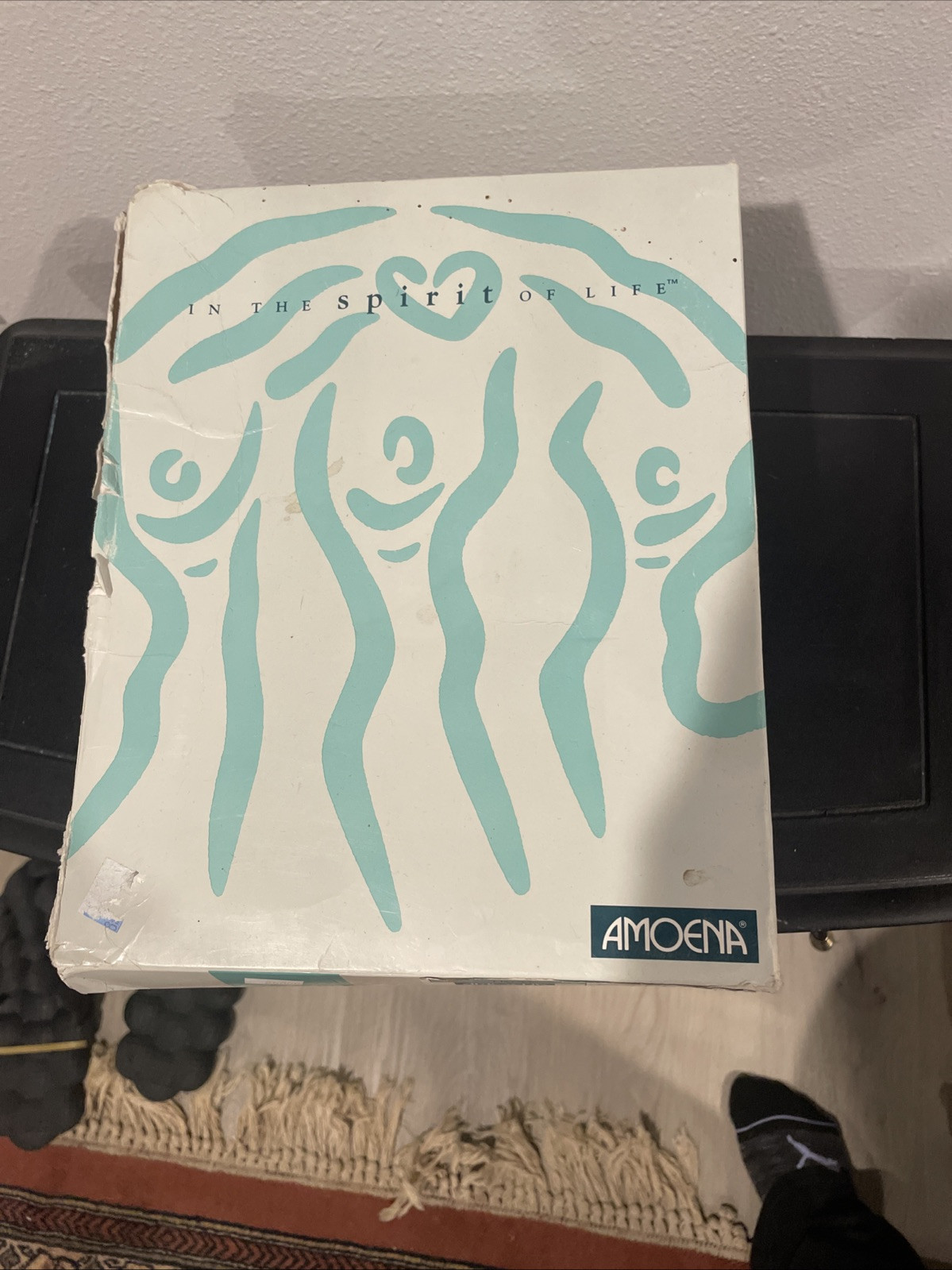 Amoena Tria Breast Form 444/BH 8 Mastectomy Prosthetic Form In Box