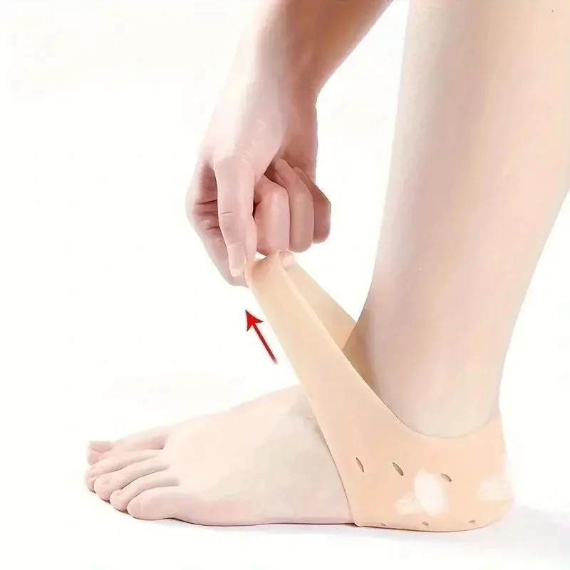 Silicone Heel Protectors Metatarsal Pads Forefoot Gel Heel Plantar Fasciitis