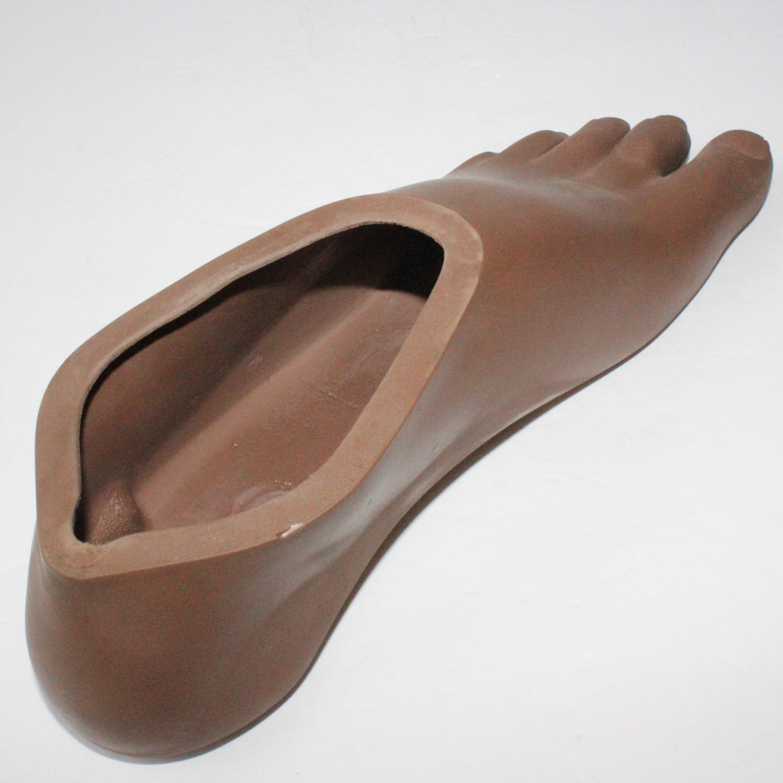 College Park Odyssey K2 Prosthetic Split Toe Foot Shell~ Sz 28 LEFT Brown