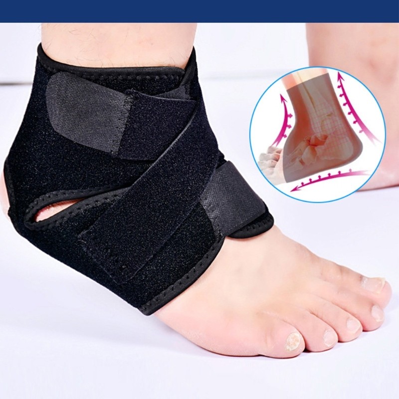 Ankle Support Brace with Adjustable Strap for Sport Football Basketball Soccer