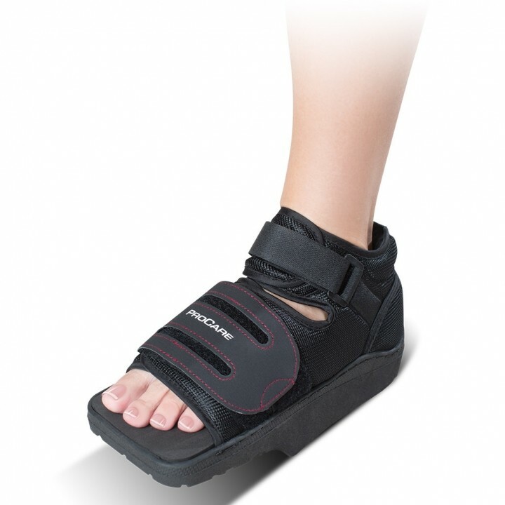 DJO Procare Remedy Pro Off Loading Shoe, Medium, Black 79-81725 NEW