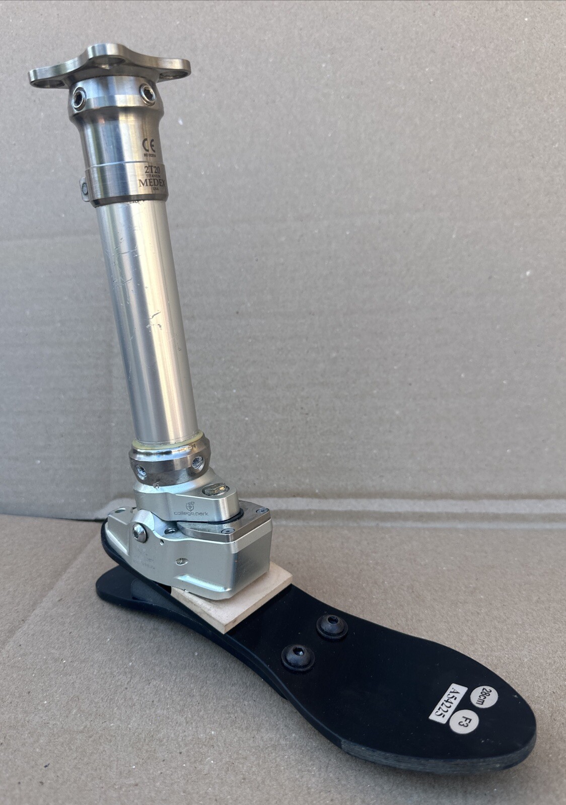 Prosthetic Foot Medex 2T20 Titanium Odyssey Bulldog BPA -121