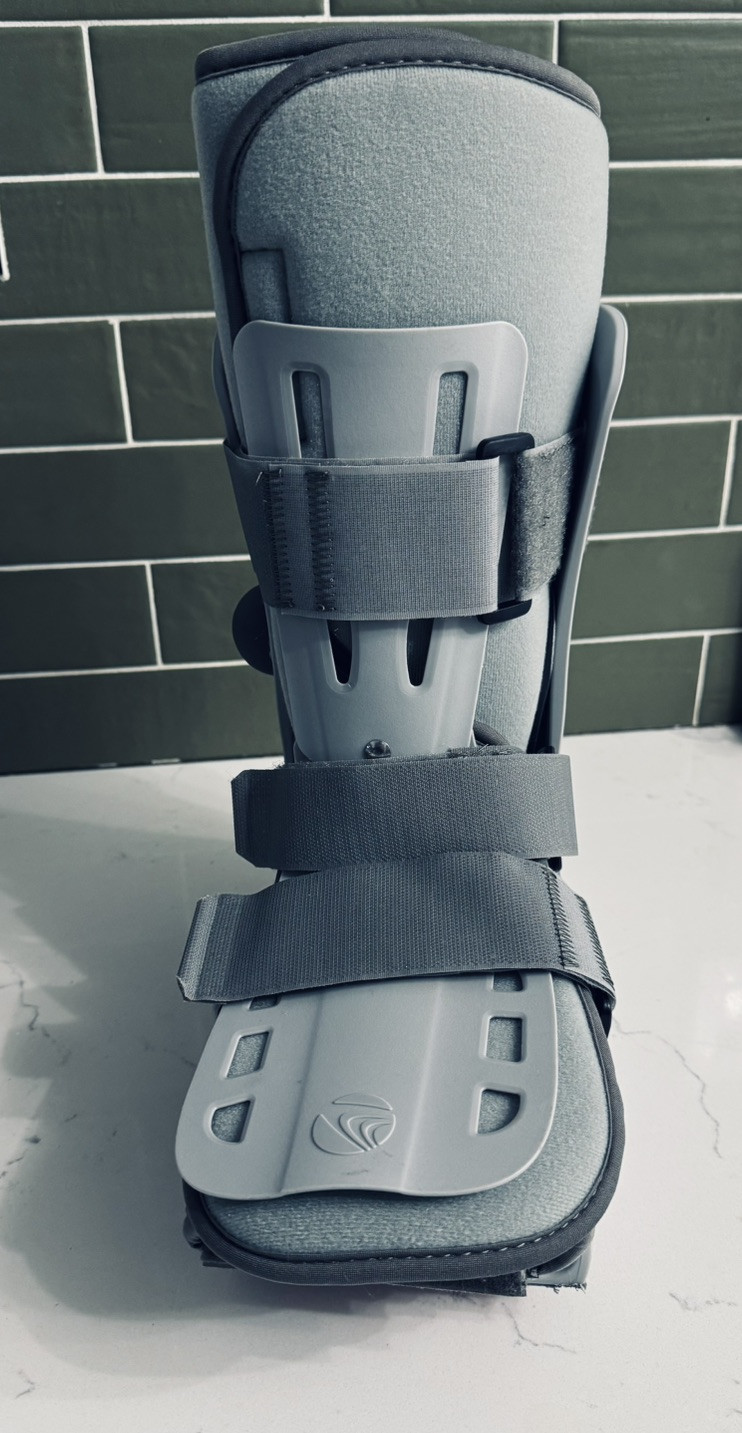 BREG GENESIS FULL SHELL WALKER BOOT- LIGHTWEIGHT RECOVERY BOOT FOR ANKLE
