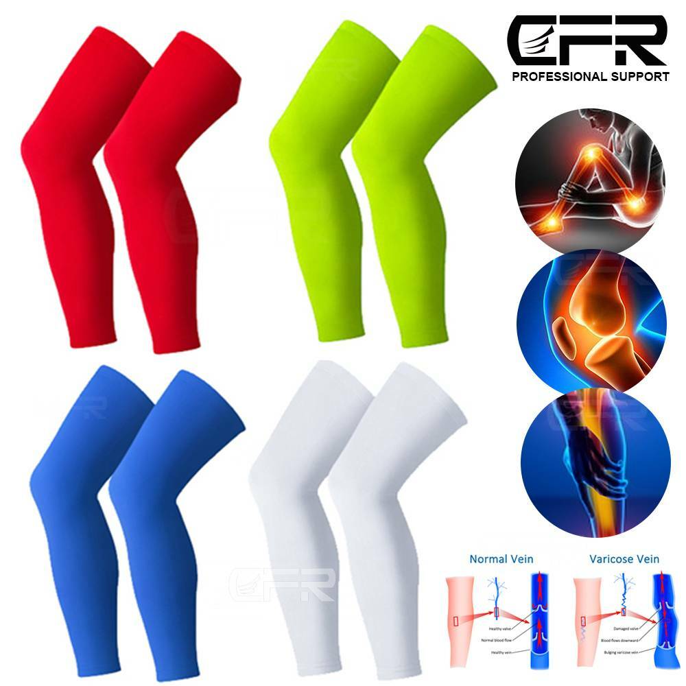CFR Leg Brace Thigh High Compression Sleeve Socks Support Pain Relief Men Women