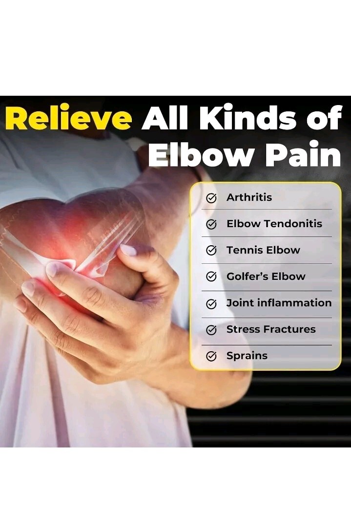 Elbow Brace for Tendonitis and Tennis Elbow for Women and Men, Adjustable…