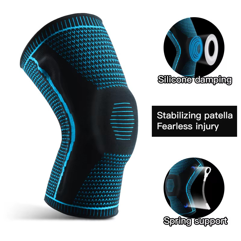 Knee Pads Strap Patella Medial Support Meniscus Silicone Compression Protection