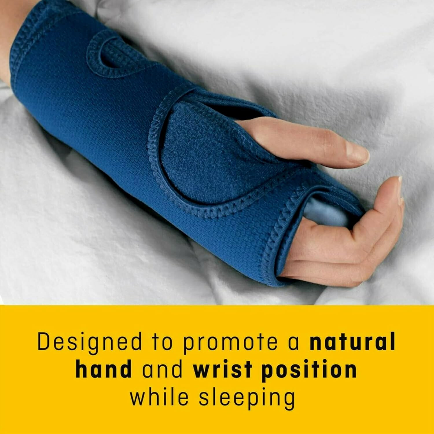 FUTURO Night Wrist Support, Left or Right, Adjustable, Helps Provide Nighttime R