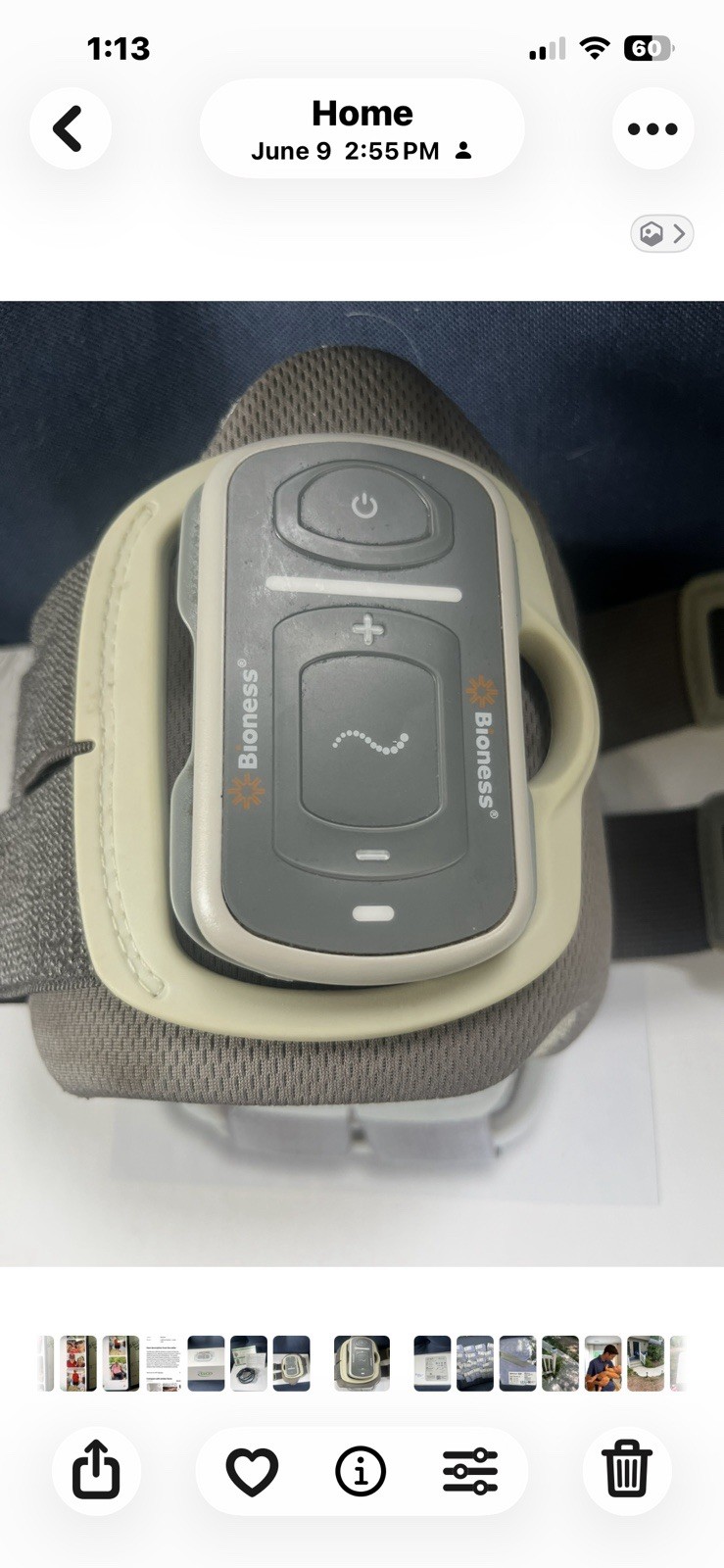 Bioness L300 Go Left Leg Electrical Stimulation Brace System LG4-5100