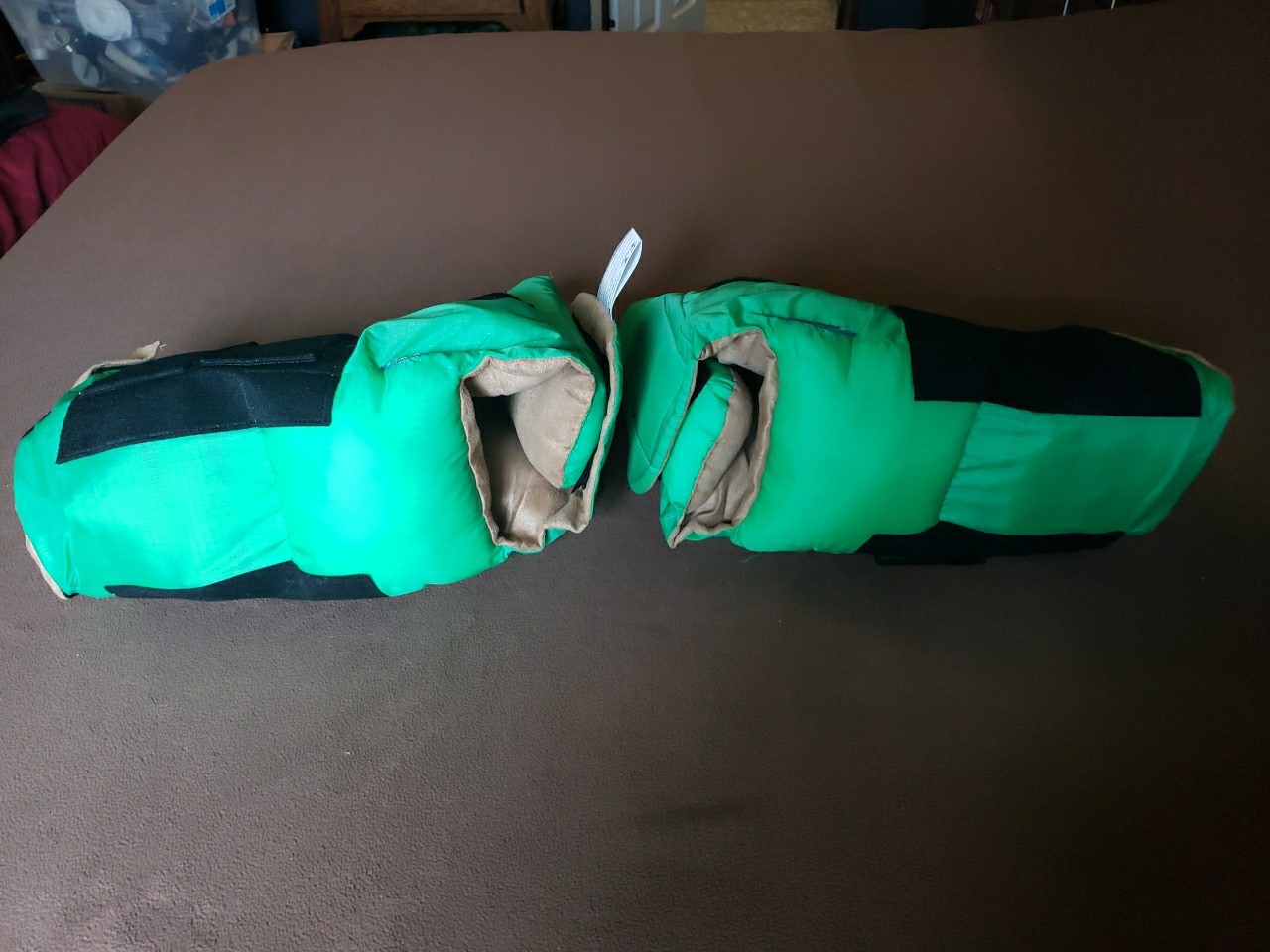 Lot Of 2 EHOB TruVue Heel Protectors Boots One Size Fits Most Missing Wedges