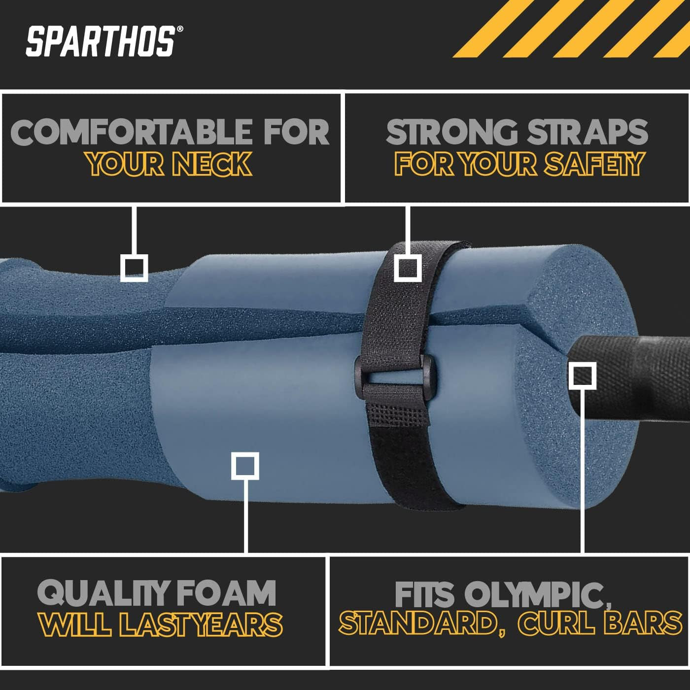 Barbell Pad – Comfort Equals Safety