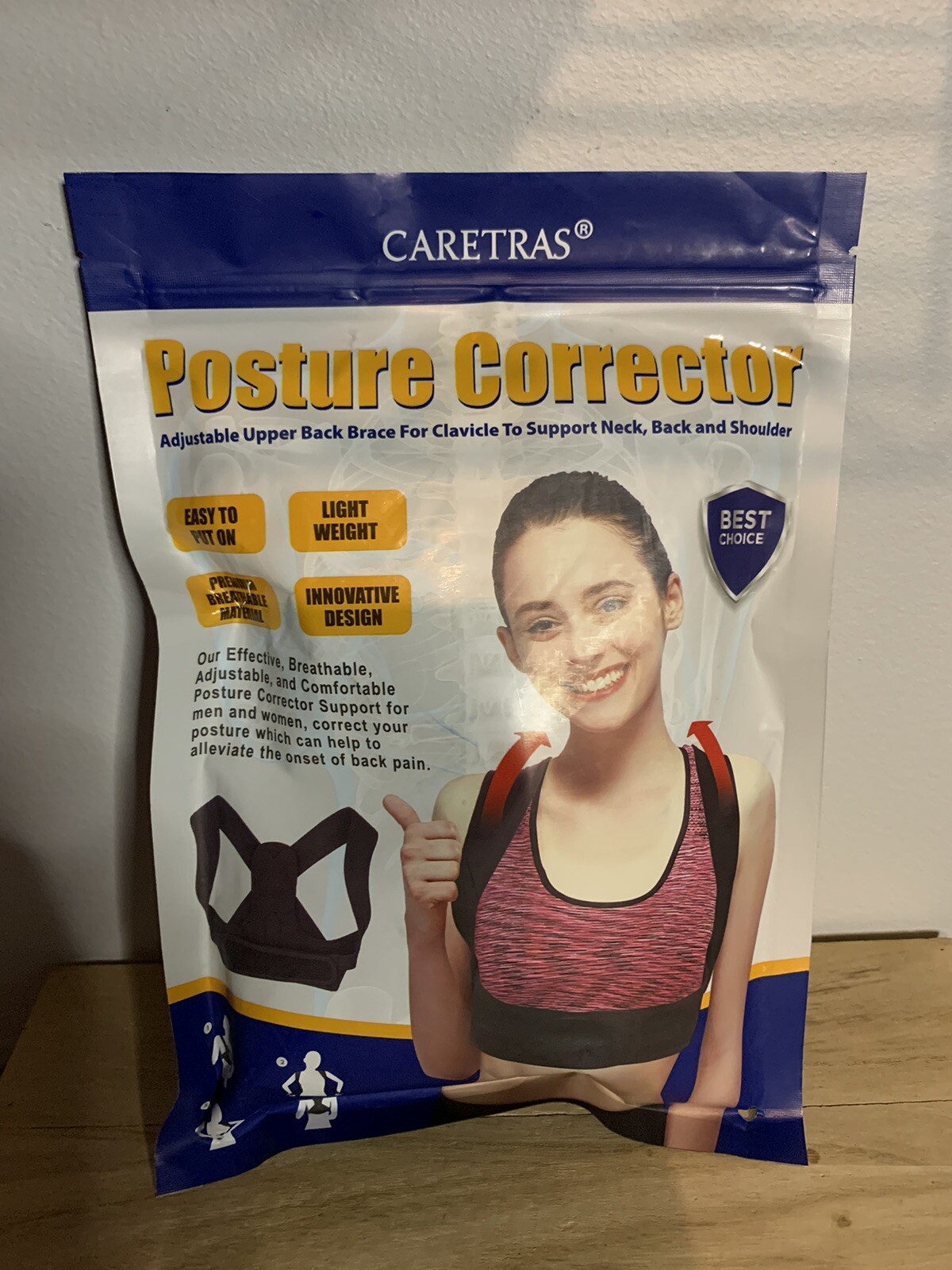 new in package Caretras Posture Corrector XL