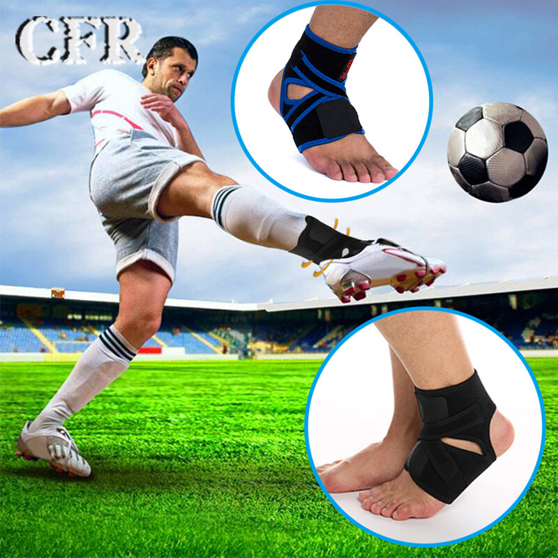 Ankle Brace Support Stabilizer for Left and Right Foot Adjustable Wrap for Ankle