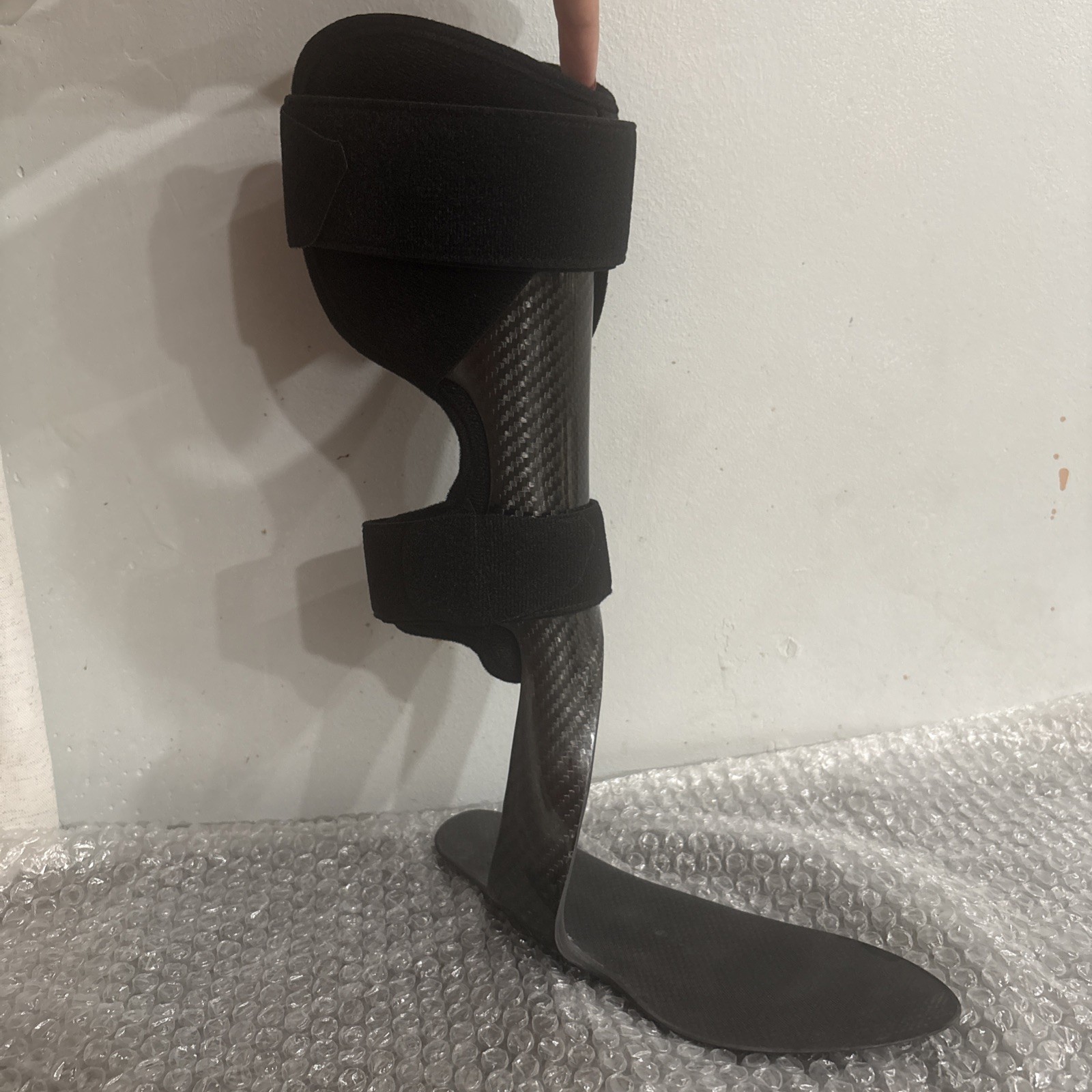 Carbon Fiber Ankle Foot Orthosis AFO Drop Foot Brace Support Small/R No Box