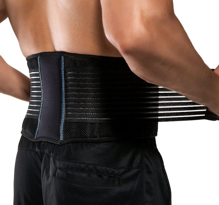 BraceUP Back Brace for Men and Women Lower Large/X-Large (Pack of 1), Black