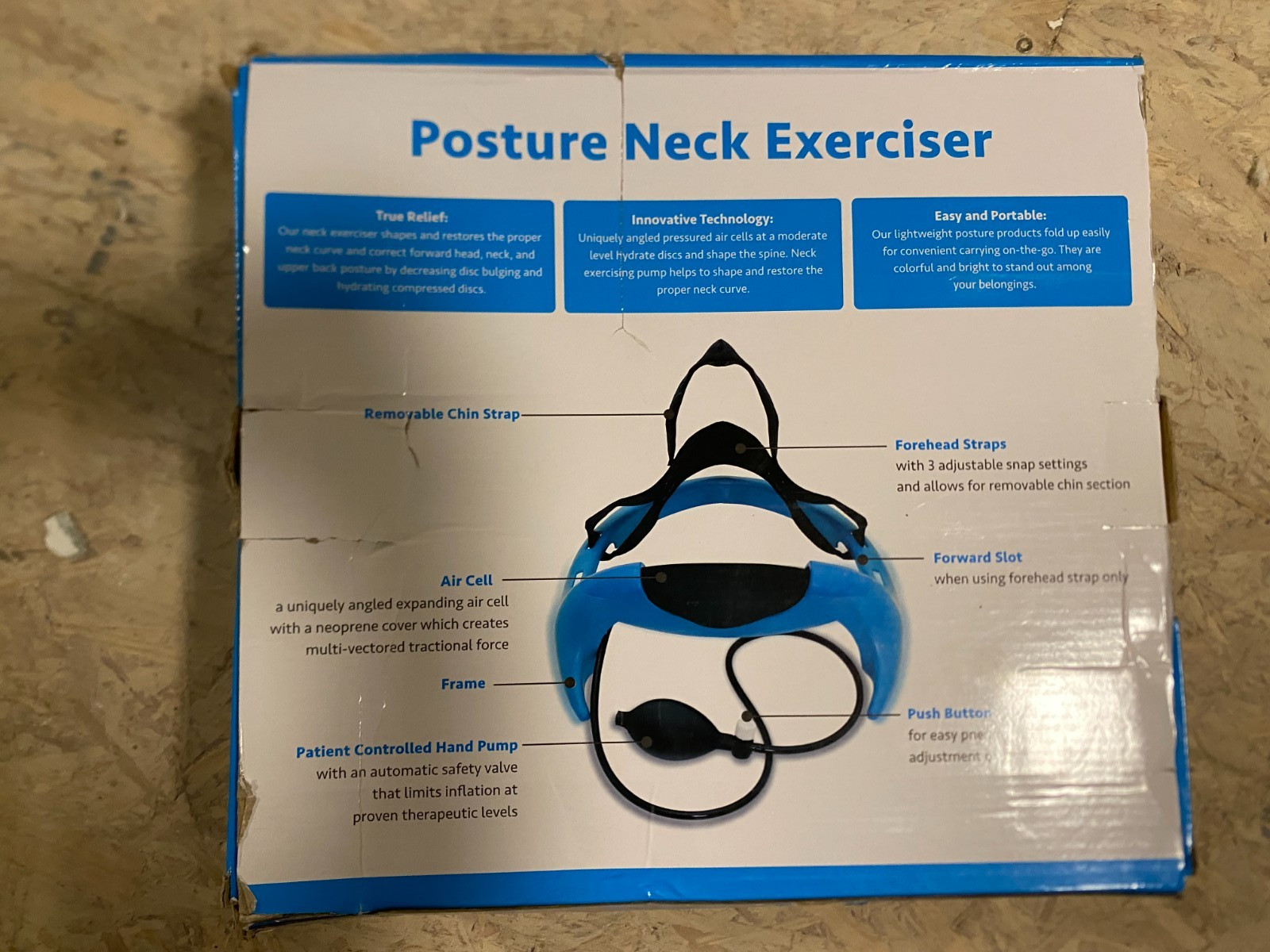 Posture Neck Exerciser Restore Proper Neck Curve, Correct Posture & relieve pain