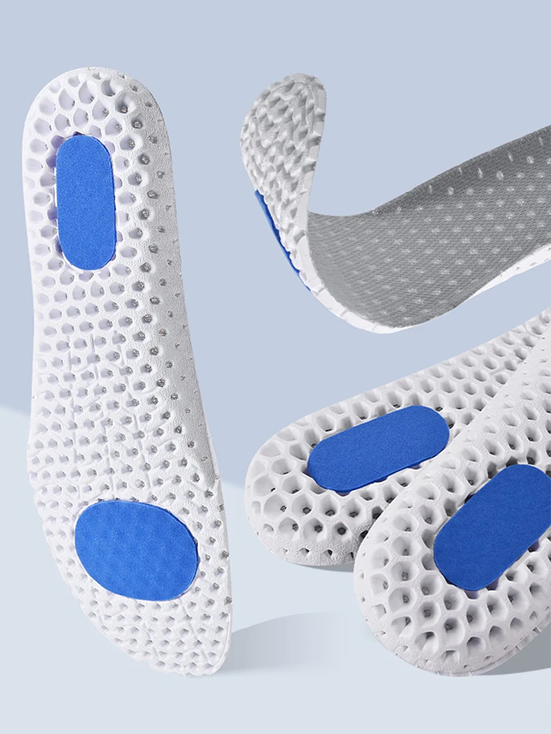 Sports Insole Shock Absorption Insoles For Shoes Wear Resisting Breathable Deodo