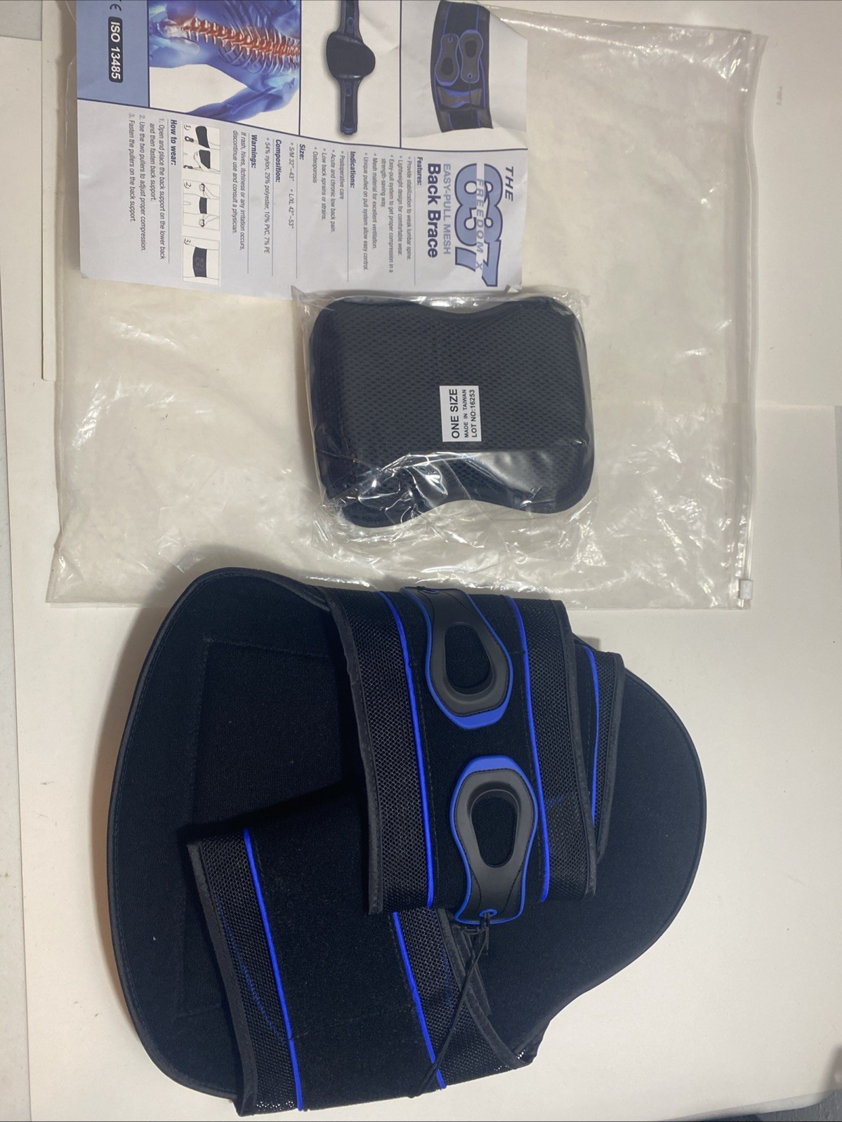 Back Brace – The 637 Freedom X- Large/X Large