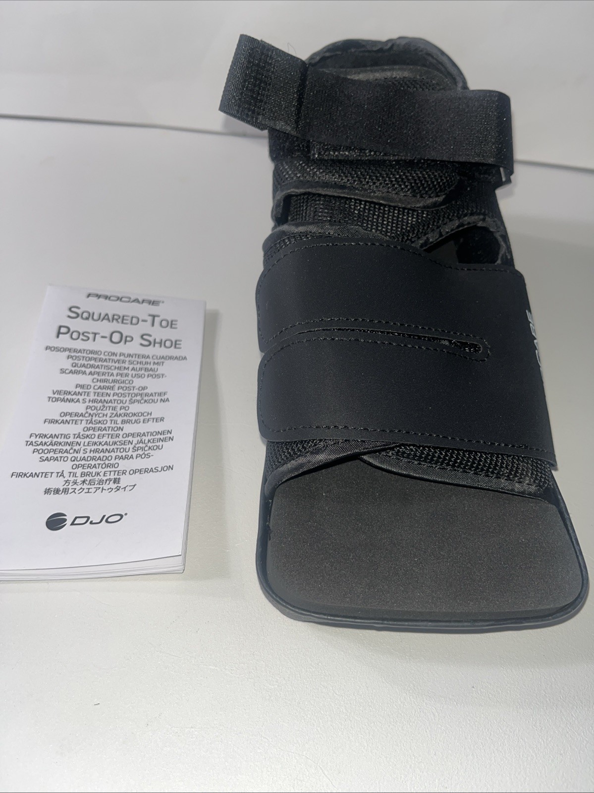 ProCare 79-81233 Squared Toe Post-Op Shoe – Small