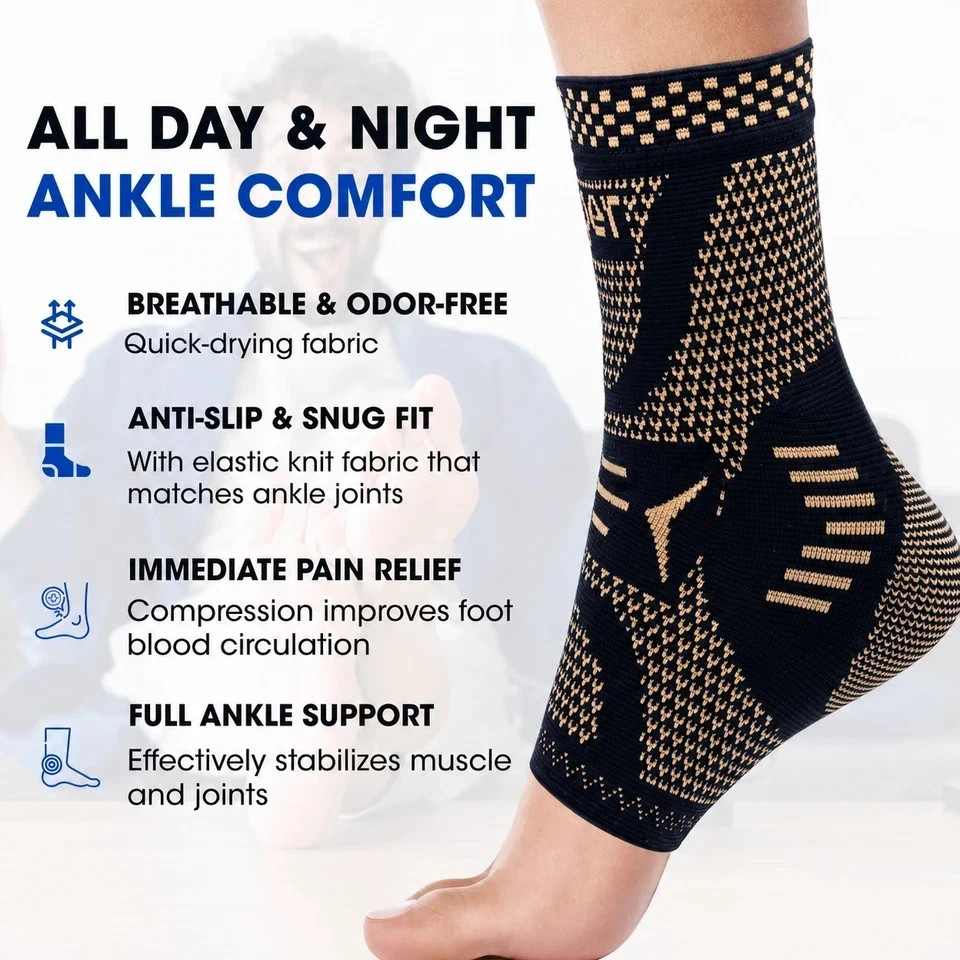 NEW Wrist Brace for Carpal Tunnel – Adjustable Night Support Brace with Splints