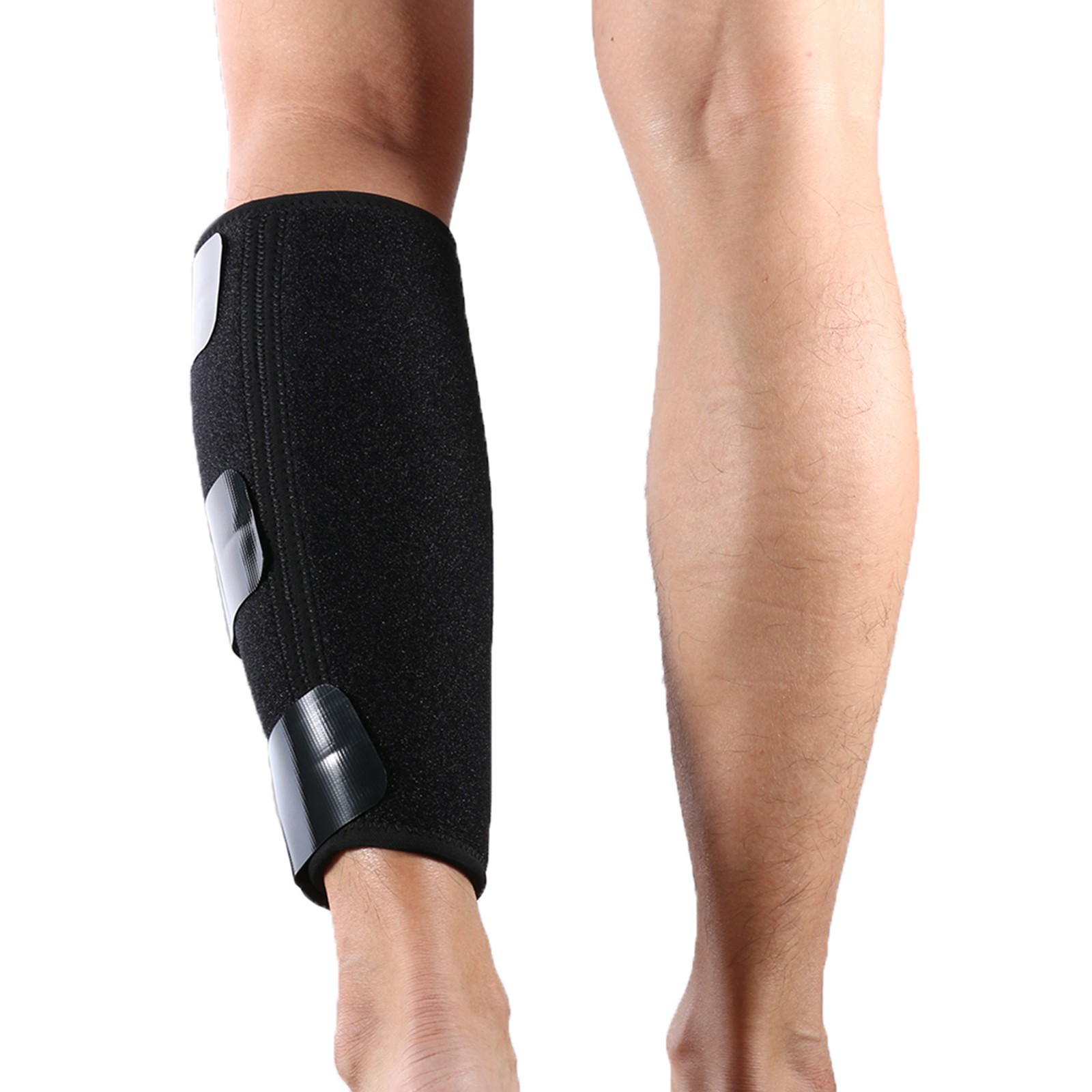 Calf Protective Brace Premium Support For Men Women Neoprene Black Premium
