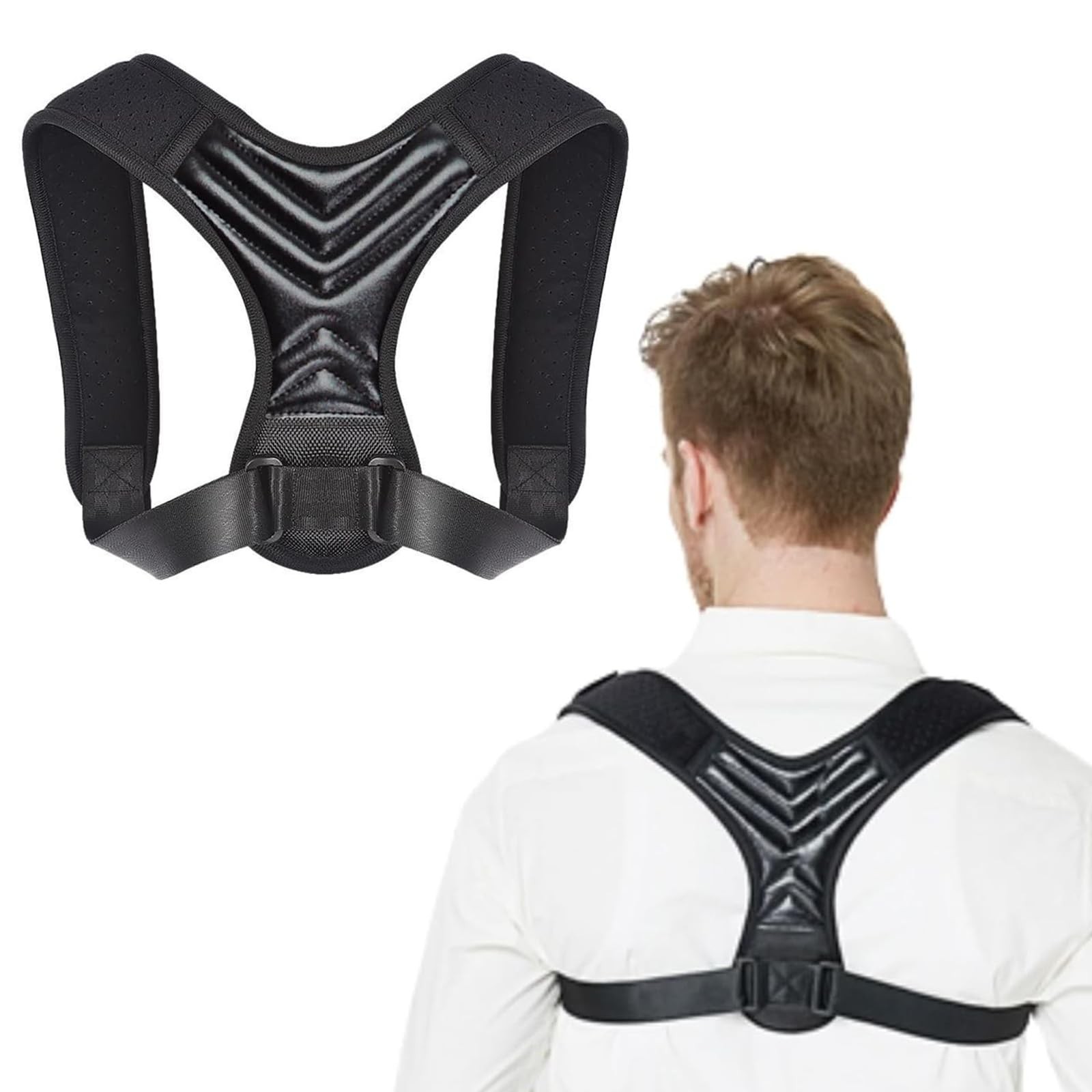 Posture Corrector, Back Brace for Women and Men, Adjustable Back Support, Sho…