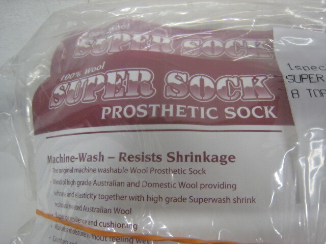 Super Sock Prosthetic Sock 1SPEC25766 8 x 4.5 x 20 Pack of 6