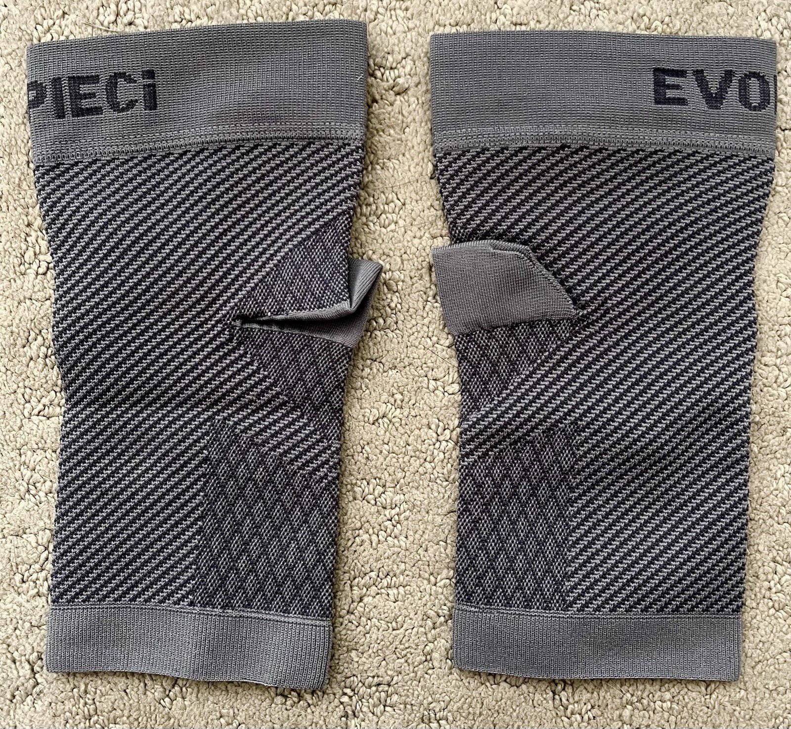 EVOPLECI Ankle Compression Sleeve Socks for Plantar Fasciitis. Unisex
