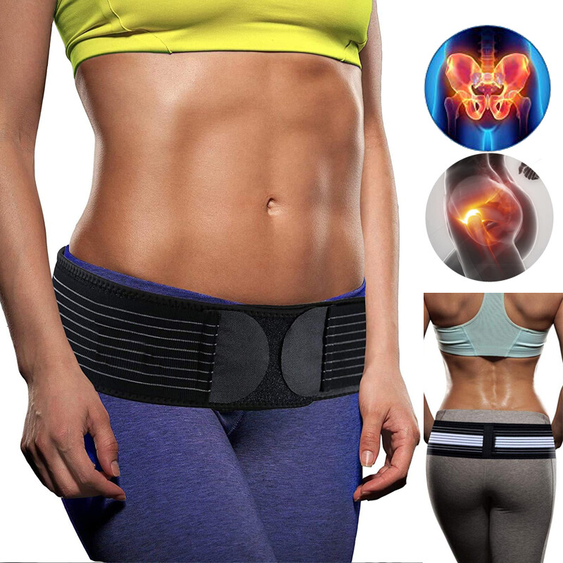 Function Belt Lower Back Support Sciatica Sacroiliac SI Joint Hip Pain Relief