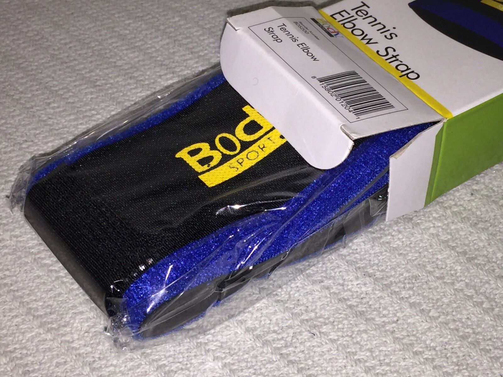 3in x 12in Body Sport Tennis Elbow Strap Last Up To 10,000 Closures BDS200