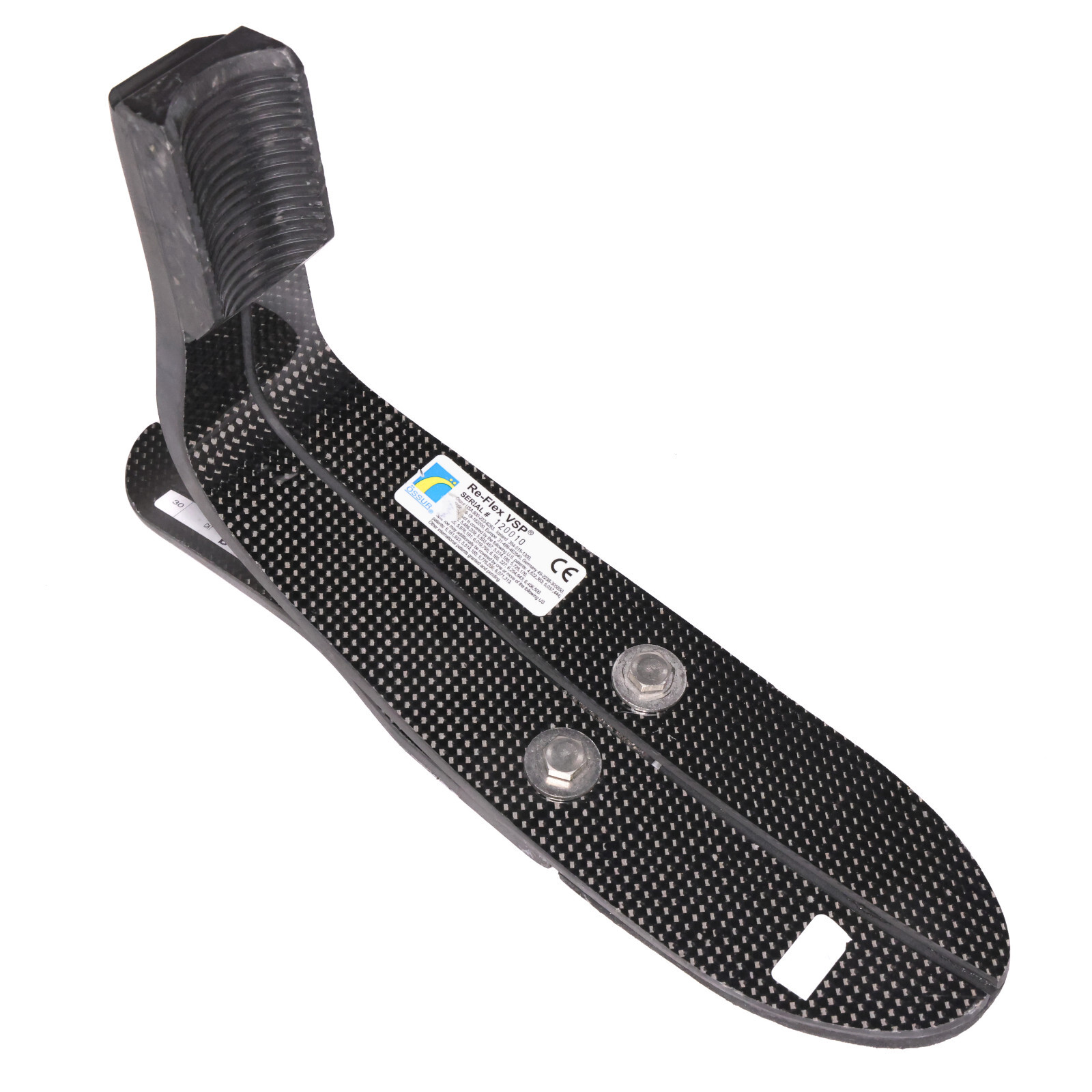 OSSUR RE-FLEX VSP PROSTHETIC MID PROFILE CARBON X FOOT Sz 30 / CAT 6 NO PYLON