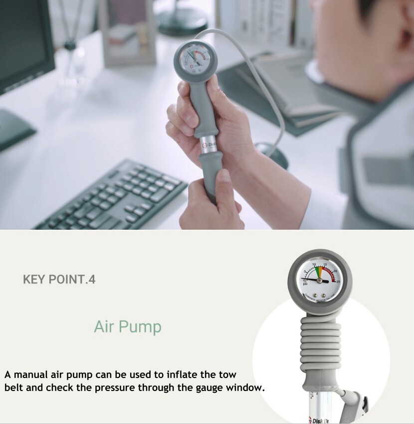 Disk Dr CS300 Neck Traction Device Neck Traction Treatment Medical Device VAP