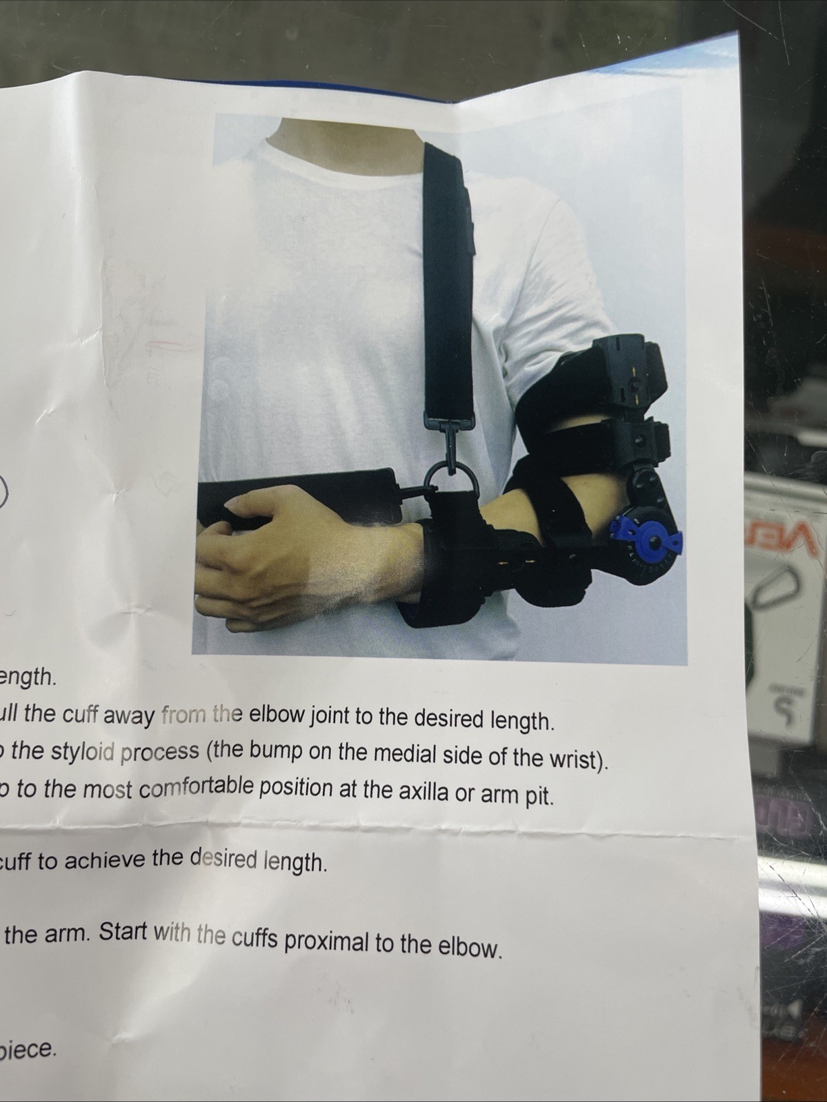 Hinge Rom Elbow Brace Right Arm