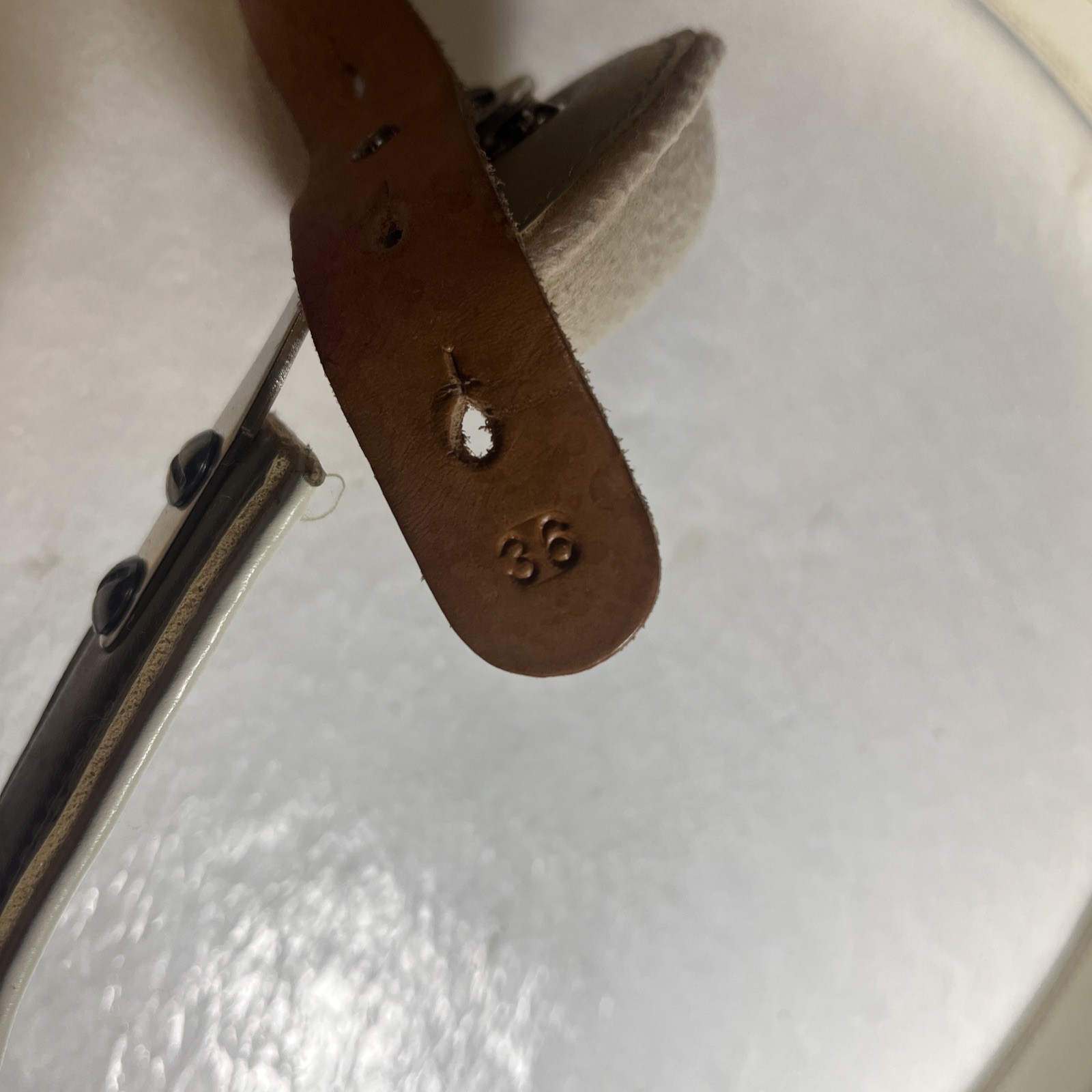Hernia Fix Spring Truss with Rounded Pad Size 36
