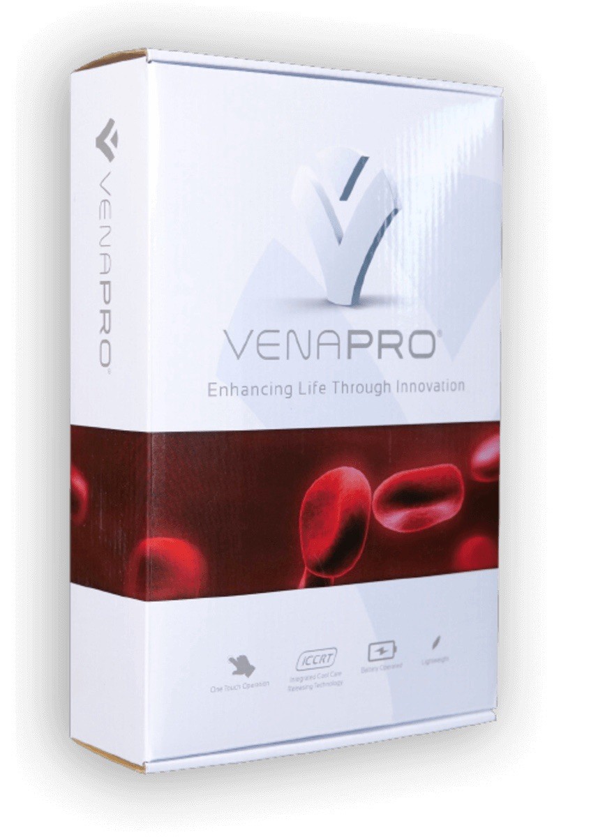 VenaPro Vascular Therapy System – Calf Compression DVT Prevention – Complete Kit