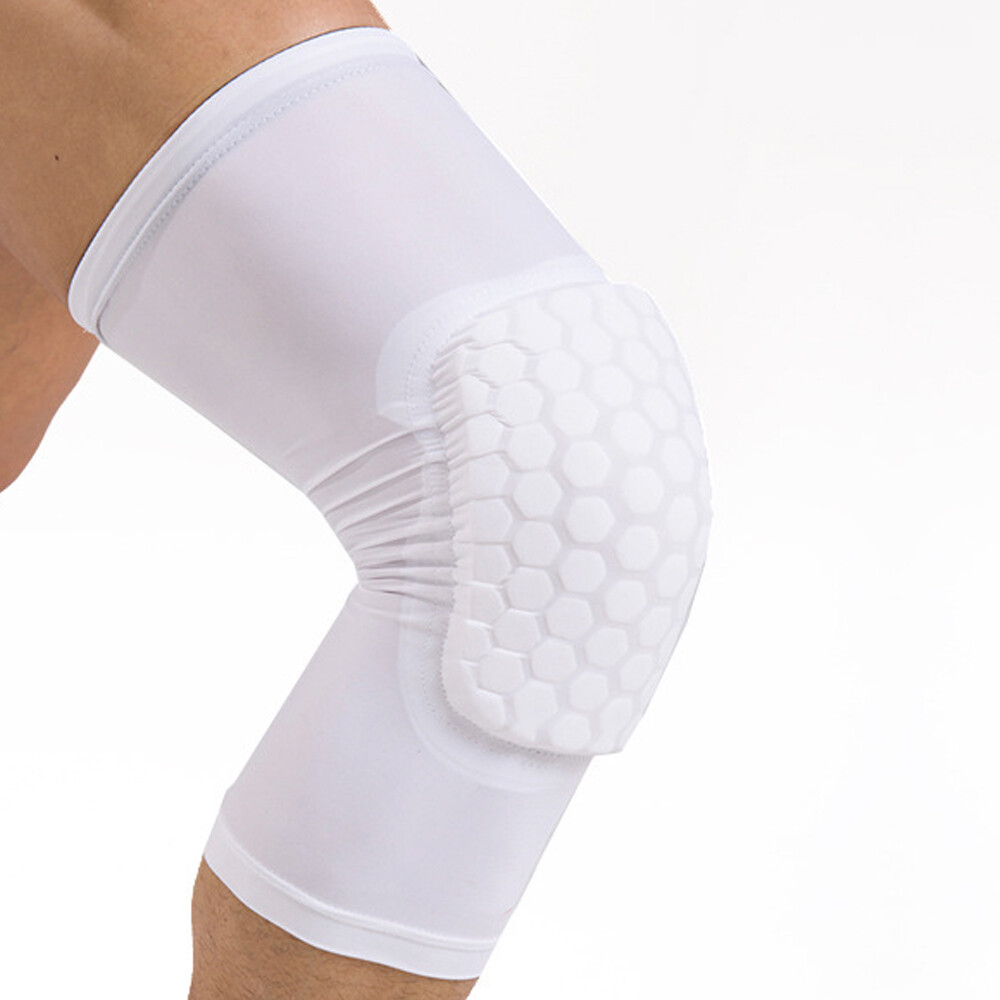 Compression Long Sleeve Support Leg Knee Pad Brace Sport Pain Guard Men Women US