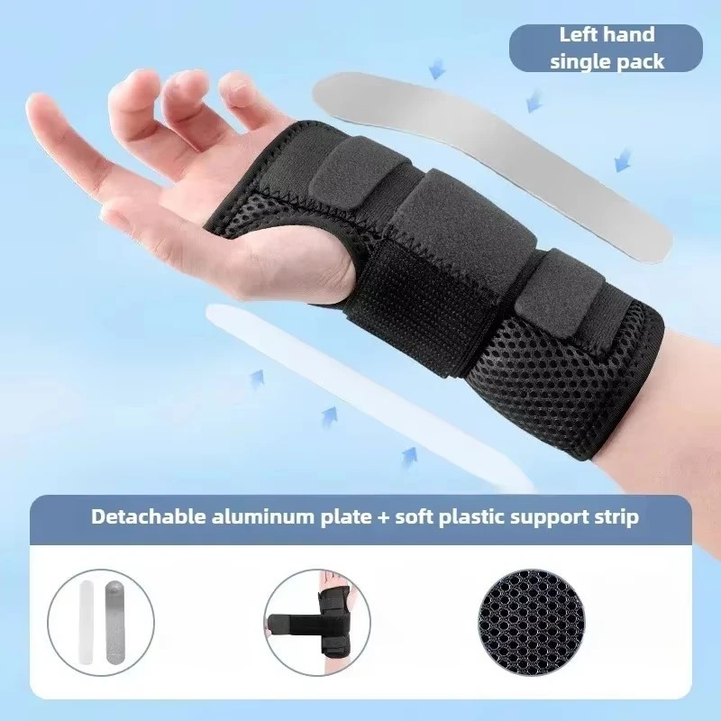 NEW Wrist Brace for Carpal Tunnel – Adjustable Night Support Brace with Splints