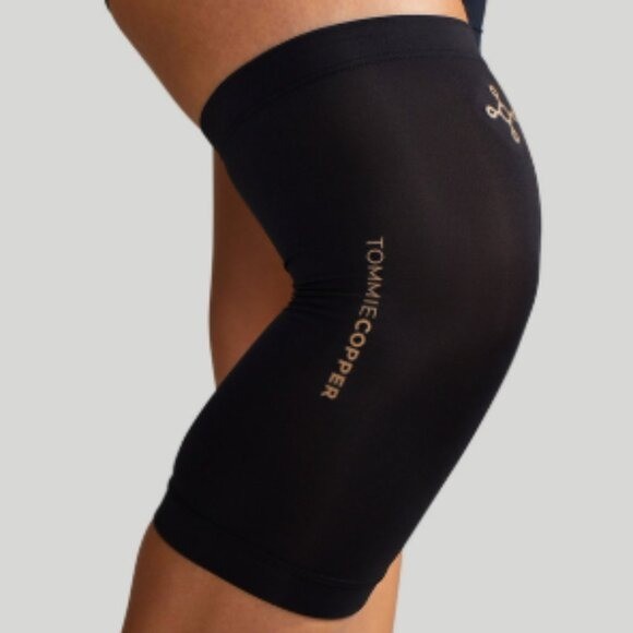 Tommie Copper 2 pairs of Gray Compression Knee Sleeves Size Small New