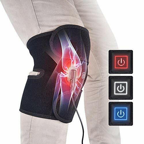 Portable Heating Pad Brace USB Arthritis Joint Pain Relief Knee Brace