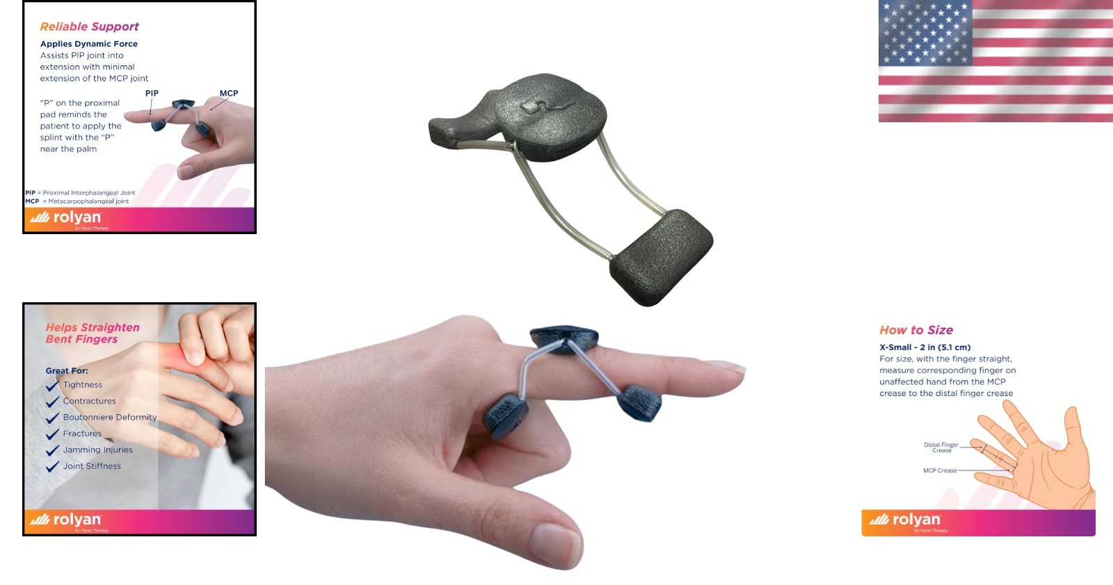 Lightweight X-Small Finger Extension Splint – Adjustable for Maximum Comfort