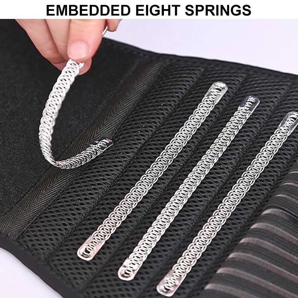 Lower Back Support Brace Lumbar Waist Belt Double Pull Breathable Belt Men Women