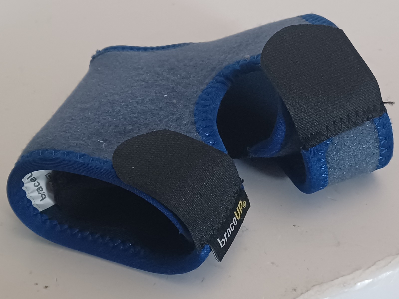 Brace-Up Ankle Support Brace, One Size Adjustable. -XS Blue